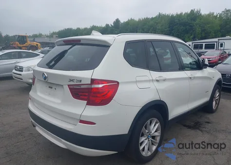2014 BMW X3 xDrive28I из США, поврежденный, VIN 5UXWX9C56E0D11457